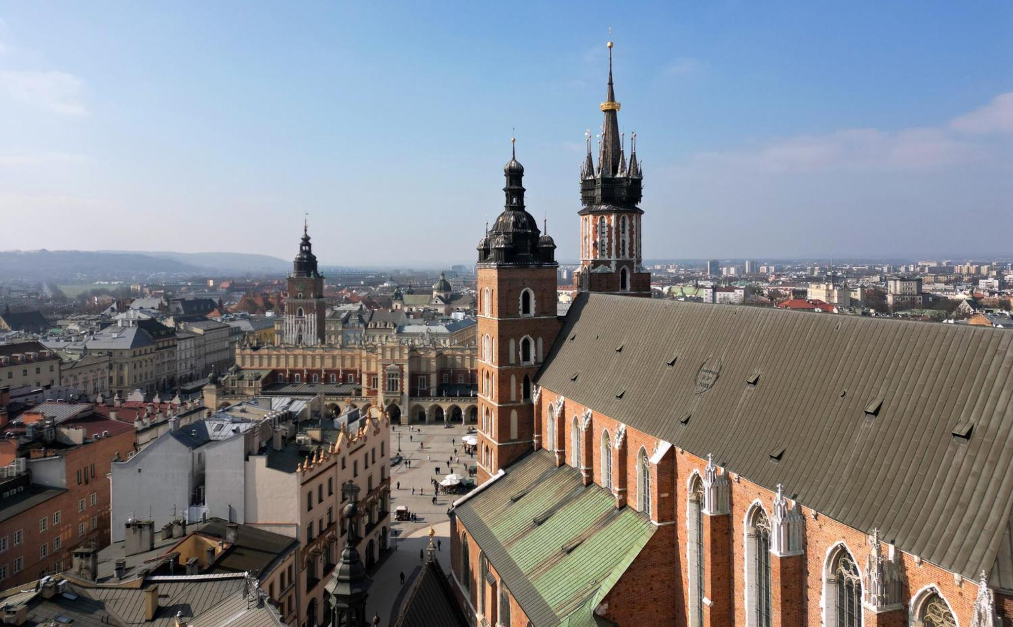 Rozana Loft - Old Town Leilighet Krasków Eksteriør bilde